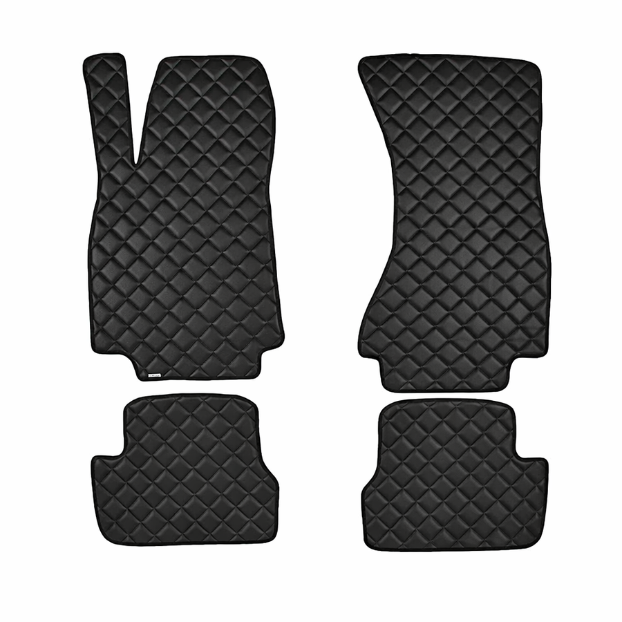 Swextil Audi A6 Fußmatten Set für A6 C7 (2011-2017) -Diamond Fußmatte Ersatzteil