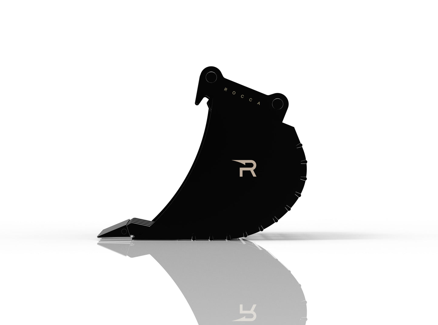 Terrox sieve spoon with teeth - for 0.8 to 1.8 tons - XS -1