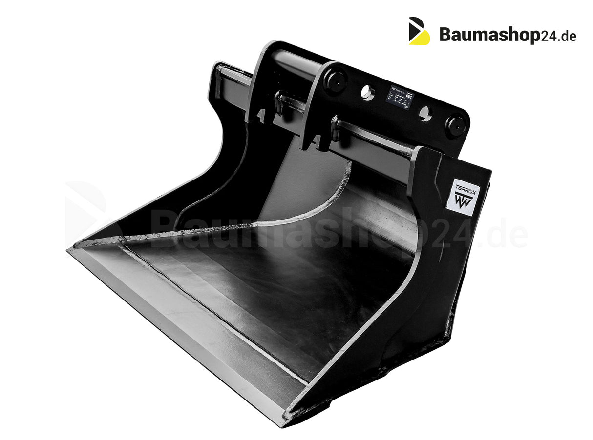 Terrox tiltrotator Grading bucket Volume - 1300mm - 410 liters