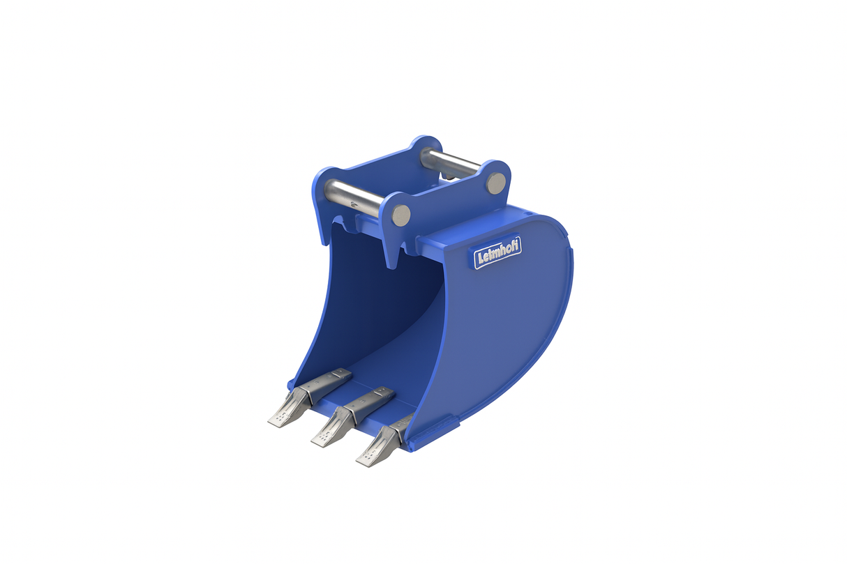 Genuine Lehnhoff miniDigging bucket - for 1.0 to 1.9 tons - MTL1 SSY