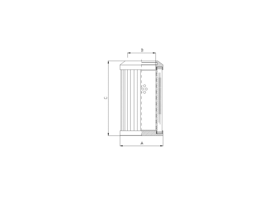 Original FILTREC Hydraulikfilterelement (Druckfilter) D108T60B