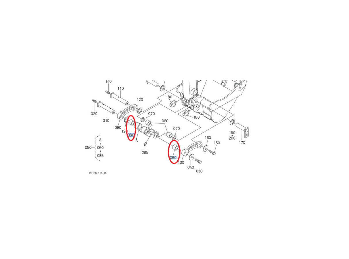 Genuine Kubota socket RG138-66780