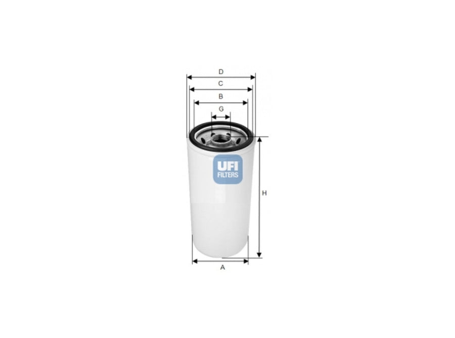 Original UFI Filters Kraftstofffilter SpinOn 24.140.00