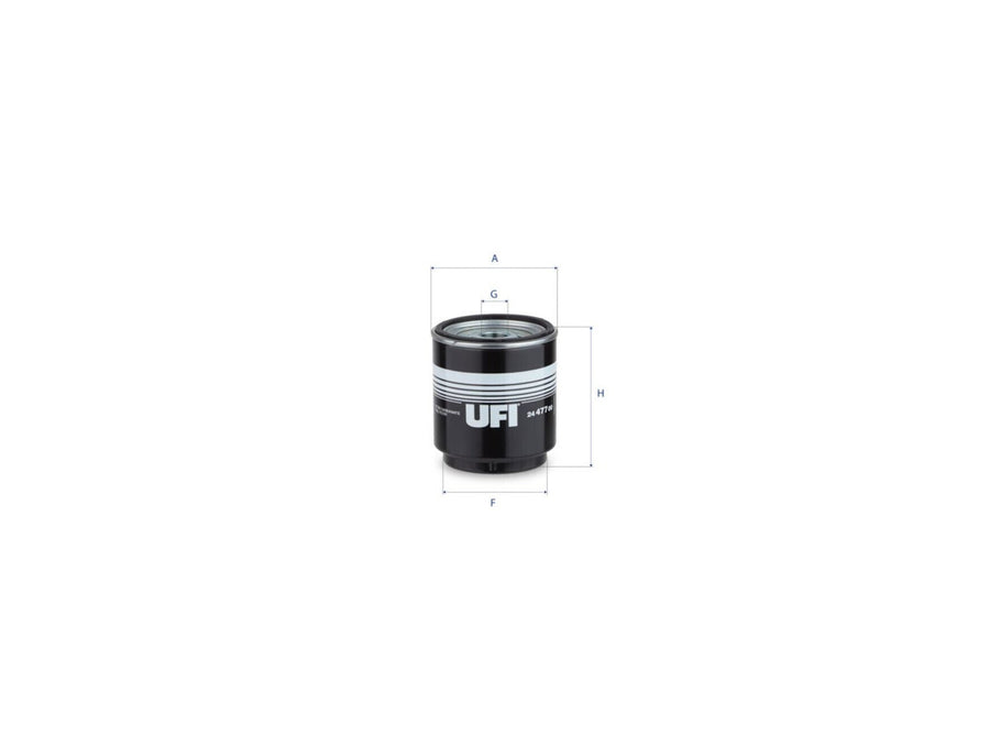Original UFI Filters Kraftstofffilter SpinOn 24.304.00