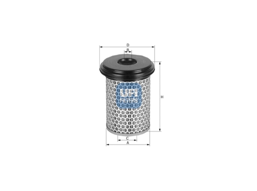 Original UFI Filters Luftfilterelement 27.839.00
