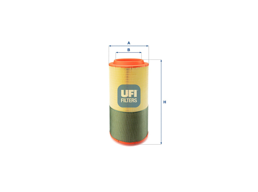 Original UFI Filters Luftfilterelement 27.B51.00