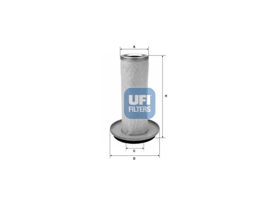 Original UFI Filters Luftfilterelement 27.D23.00