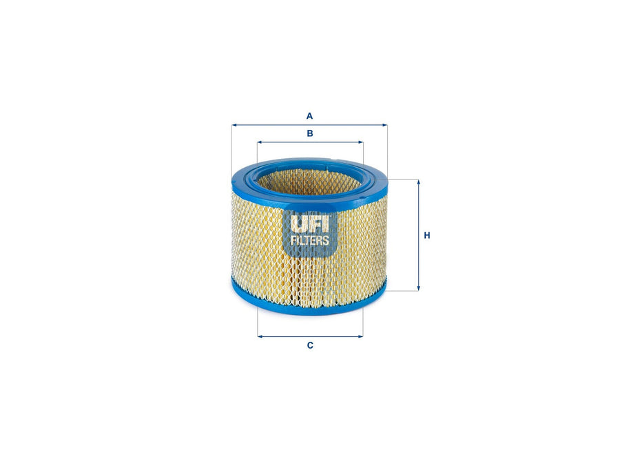 Original UFI Filters Luftfilterelement 27.D68.00