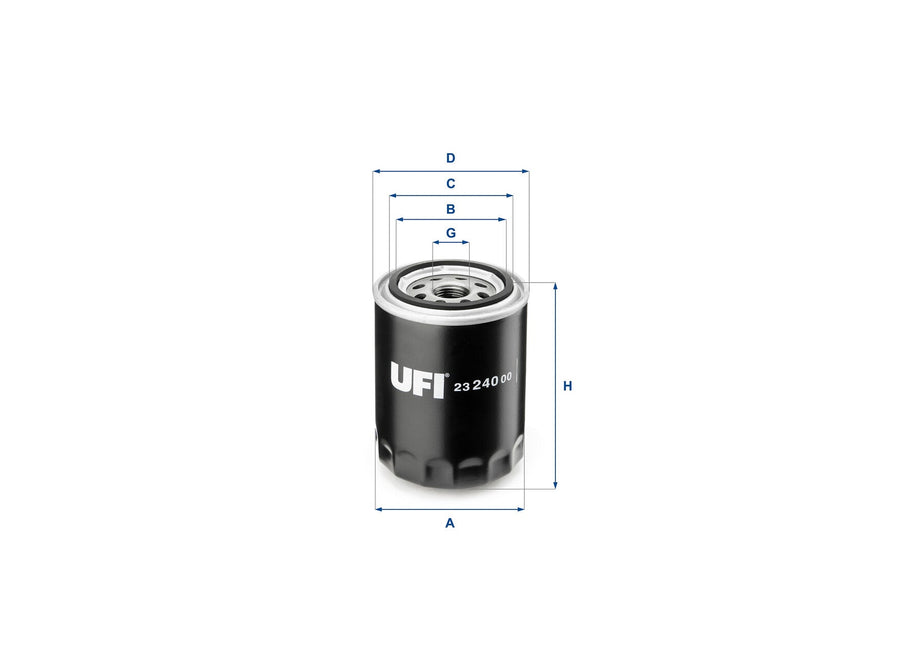 Original UFI Filters Ölfilter SpinOn 23.240.00