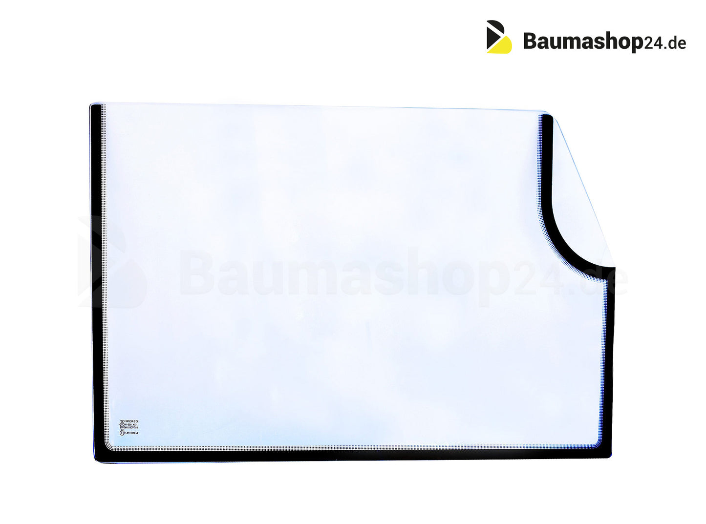 JCB lower front glass 236/07307 for 8014-8040