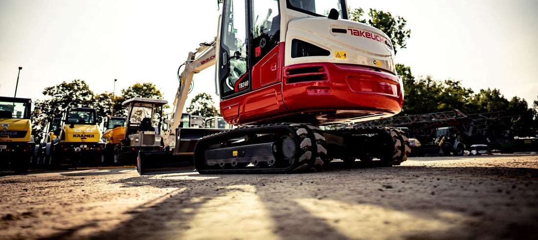 So findest du die richtige Gummikette für deinen Bagger