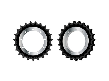 Antriebsräder für Baumaschinen