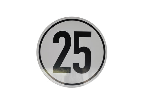 Aufkleber für Baumaschinen