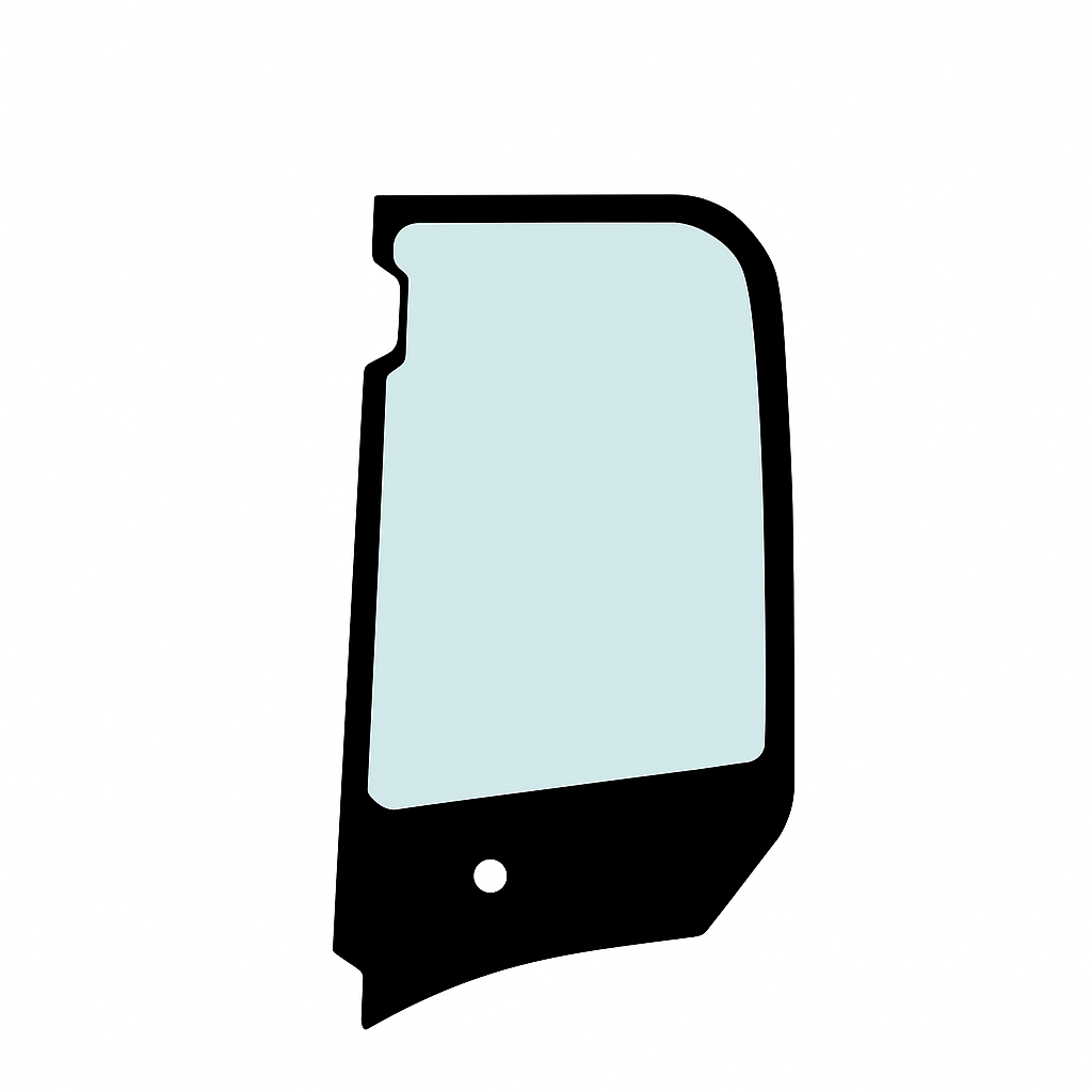 Cubota side window Left RG158-46510 for KX015-4 | KX016-4 | KX018-4 | KX019-4