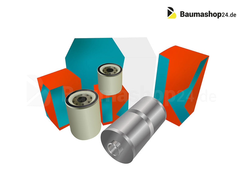 Original Kubota DPF-Austauschfilter-Kit 1J773-18932 für KX080-4 | KX080-4alpha (500h) | KX080-4alpha (1000h)