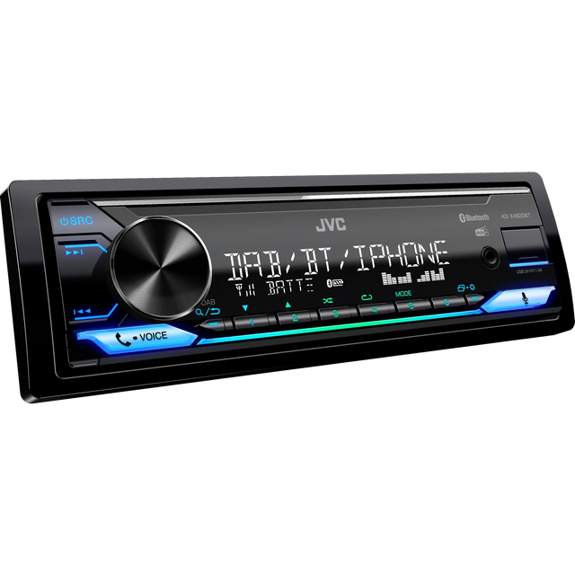 JVC KD-X482DBT - MP3-Radio mit Bluethooth / DAB / USB / iPod / AUX-IN Radio Ersatzteil