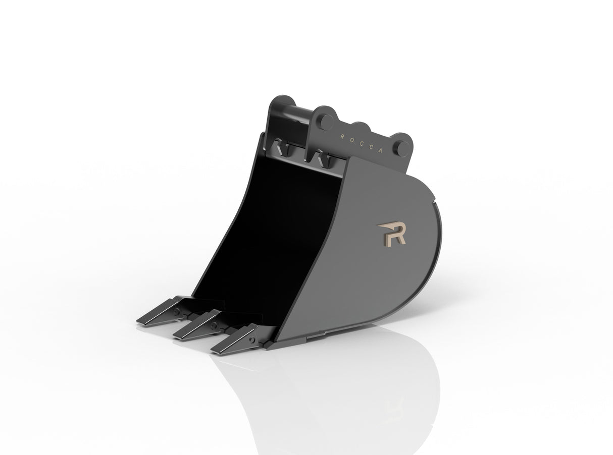 Terrox Digging bucket Without teeth - for 5.6 to 9.0 tons - XT -5