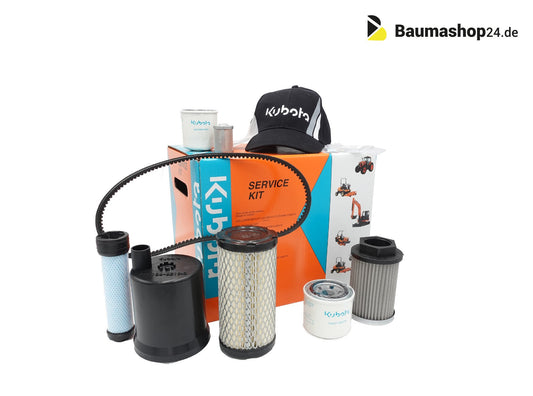 Genuine Kubota (1000h) filter package W21CK-00347