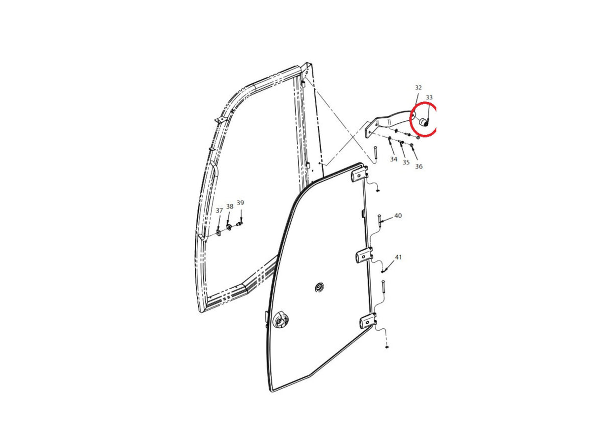 Genuine Atlas Weycor Schliessbolzen 8007057