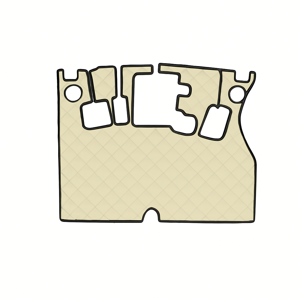 Volvo floor mat EW (r) 150 E - EW180 E // recesses