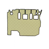 Volvo floor mat ECR145 E - 235 E // recesses