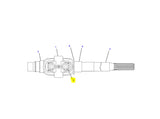 Caterpillar 428C Kreuzgelenk 1388527 u.a. für 428D, 432D - Ansicht 3