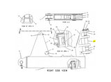 Caterpillar D5N Abstandshalter 1612113 u.a. für D6N - Ansicht 6