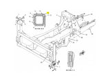 Caterpillar 428B Gleitleiste 193-1687 u.a. für 428C, 428D, 432D - Ansicht 2