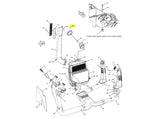 Caterpillar 416E Kabinenluftfilter Außen (primär) für 308C 2112661 u.a. für 416F, 420E, 422E - Ansicht 3