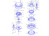Caterpillar 328D Kugellager für 336-340 C/D/D2/E/F 2790344 u.a. für 330C, 330D, 336D - Ansicht 5