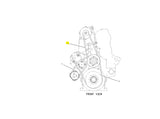 Caterpillar 416C Keilriemen 4N8597 u.a. für 416D, 420D, 424D - Ansicht 4