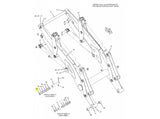 Caterpillar 416 Ring 6V-4364 u.a. für 416B, 416C, 416D - Ansicht 2