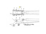 Caterpillar 318B Bolzen 875806 u.a. für 320B, 320C, 320N - Ansicht 3