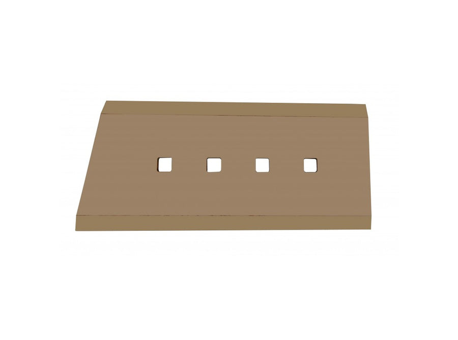 Caterpillar 517 Modulares Endmesser links mit 4 Löchern 8E-9378 u.a. für 527, D4H, D4HTSK - Ansicht 1