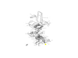 Caterpillar M312 Gasdruckdämpfer Konsole 8U7069 u.a. für M315, M318, M320 - Ansicht 3
