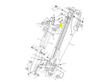 Caterpillar 428B Bolzen Stielverlängerung 9R2958 u.a. für 428C, 428D, 432D - Ansicht 3