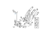 Volvo L70D Bolzen VOE11016121 u.a. für L70E, L70F, L70G – Ansicht 3