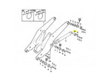 Volvo L150 Bolzen VOE11027090 u.a. für L150C, L150D, L180C – Ansicht 2