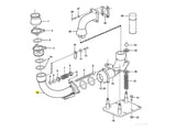 Original Volvo A20 Auspuffschlauch VOE11050994 u.a. für A25B, A25C, A25D