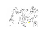 Volvo L60E Buchse VOE11107406 u.a. für L60F, L70E, L70H – Ansicht 4