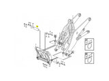 Volvo L220E Bolzen VOE11176305 u.a. für L220F, L220G – Ansicht 3