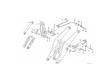 Volvo L150F Bolzen Hubarm Mitte VOE11176885 für L150F VOE11176885 u.a. für L150G, L180E, L180F – Ansicht 4