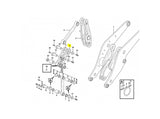 Volvo L220E Verbindungsstück VOE11177242 u.a. für L220F, L220G, L220H – Ansicht 3