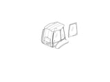Volvo BL60 Türscheibe 11202442 u.a. für BL61, BL61 PLUS, BL70 – Ansicht 4