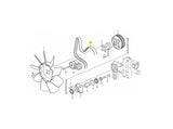 Original Volvo BL61PLUS Keilriemen VOE21454048 u.a. für BL70, BL71PLUS, BL61
