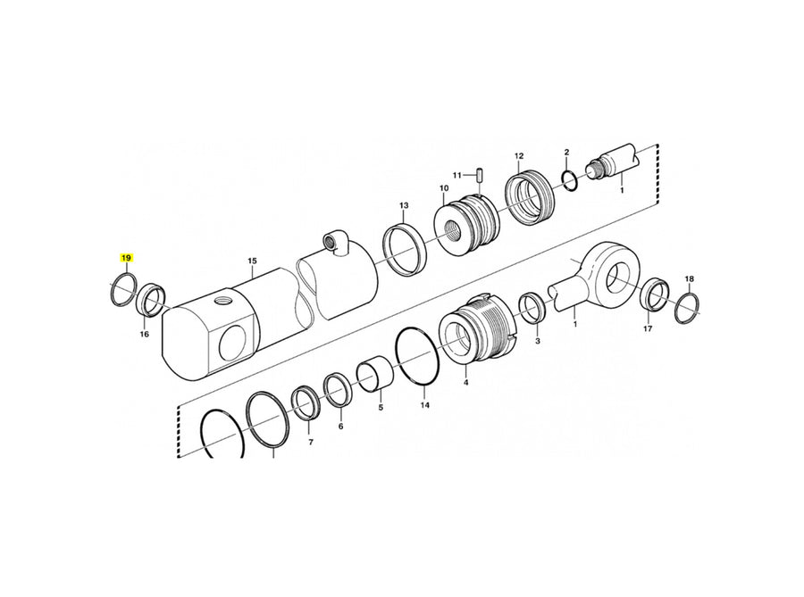 Volvo BL70 Abstreifer VOE11712559 u.a. für BL71 – Ansicht 1
