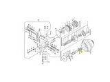 Volvo EC140 Dichtung VOE14621703 u.a. für EC140B, EC140D, EC160B – Ansicht 3