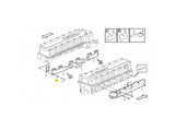 Volvo A25E Distzanzhülse VOE1546517 u.a. für A30D, A30E, A35D – Ansicht 2