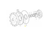 Original Volvo A25D Simmerring VOE1650290 u.a. für A25E, A25F, A25G