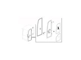Original Volvo EC15C Türfenster VOE17482656 u.a. für EC17C, EC18C, EC20C